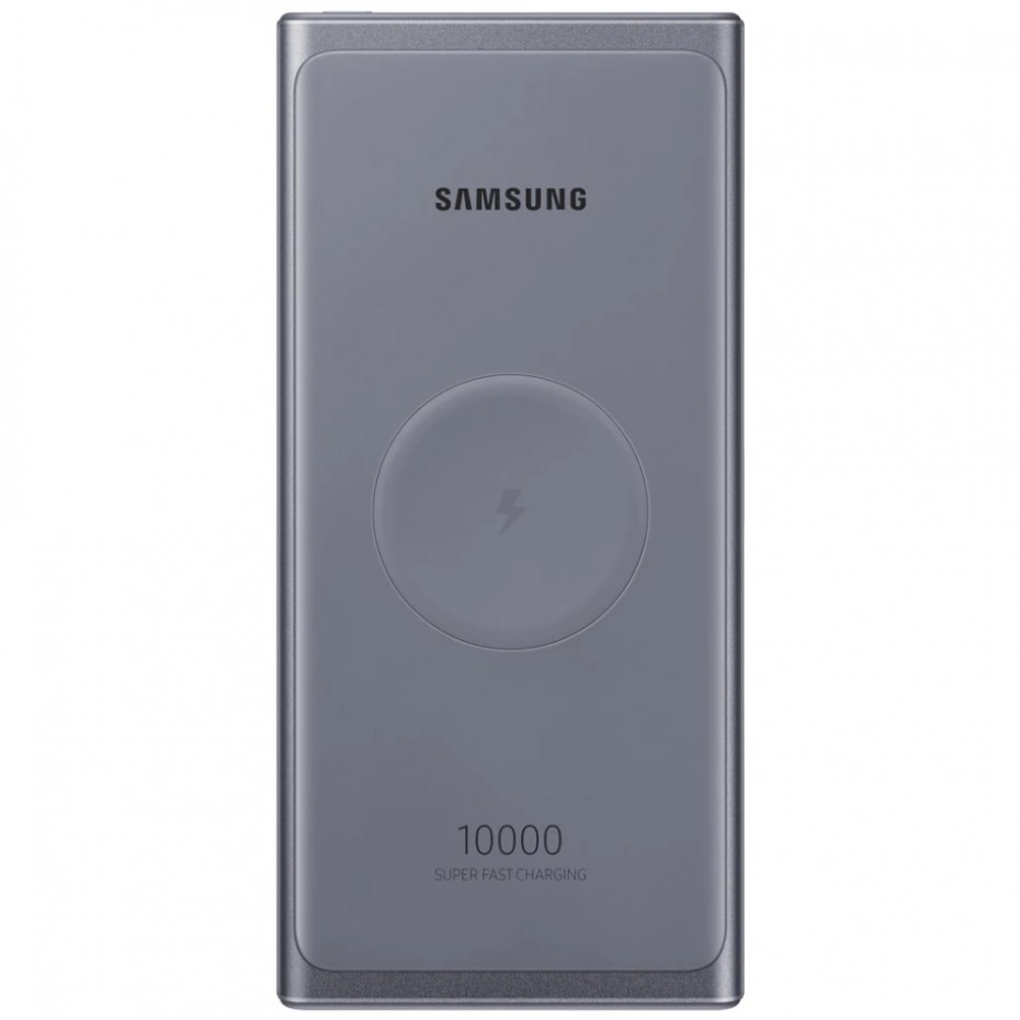 Baterie portabila Wireless Samsung, 10000 mAh, 25W, Type-C,Super Fast Charge, Gray