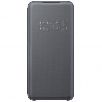 Husa LED View Cover pentru Samsung Galaxy S20, Gray