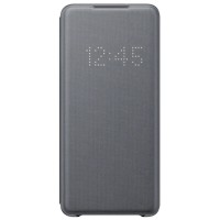 Husa LED View Cover pentru Samsung Galaxy S20+, Gray