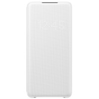 Husa LED View Cover pentru Samsung Galaxy S20+, White
