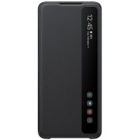 Husa Clear View Cover Samsung Galaxy S20 Ultra, Black