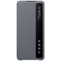 Husa Clear View Cover Samsung Galaxy S20 Ultra, Gray