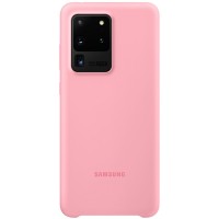 Husa Silicone Cover pentru Samsung Galaxy S20 Ultra, Pink