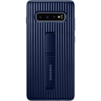 Husa Protective Standing Cover Samsung Galaxy S10+, Black