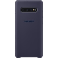 Husa Silicone Cover pentru Samsung Galaxy S10+, Navy