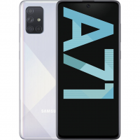 Telefon mobil Samsung Galaxy A71 (2020), 128GB, 6GB RAM, Dual SIM, 4G, Silver