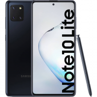 Samsung Galaxy Note 10 Lite, 128GB, 6GB RAM, Dual SIM, LTE, Aura Black